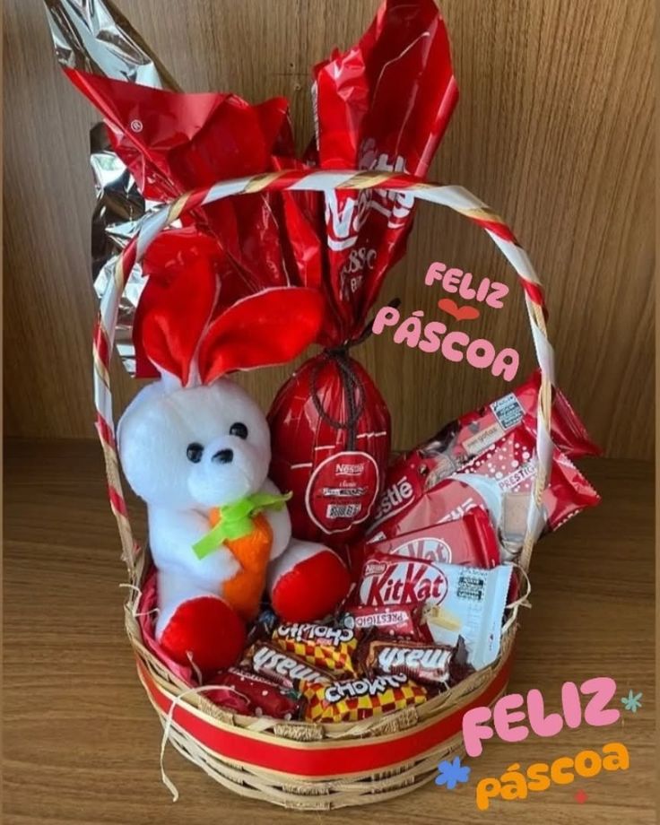 Cesta Red Love – Edição Páscoa Especial